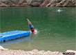 Jump in lake