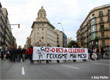 Antifascist action Barcelona 12 okt