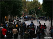 Antifascist demonstration Barcelona