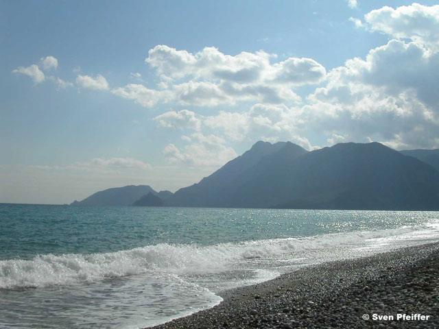 beach at olympus turkey
