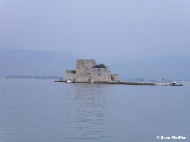 fort on the sea Greece