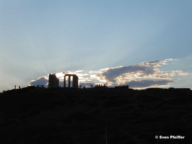 roman ruine near Athens Greece